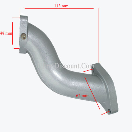 Tobera de admisión para quad Shineray 200cc STIIE - STIIE-B