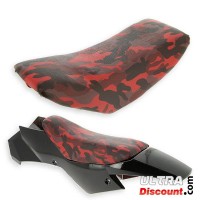 Silla para mini quad camuflaje rojo