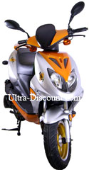 Scooter china de 4 tiempos 50cc NARANJA Bilder 1