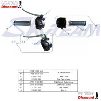 Tornillo para maneta de embrague para Monkey Gorilla 50cc a 125cc Bilder 1