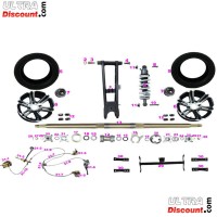 Juegos de anillos para eje trasero Quad Spy Racing 350cc F1 Bilder 1