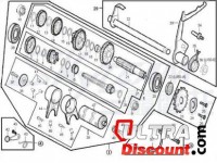 Tornillo goma de palanca de cambios para motores 50cc por PBR Skyteam