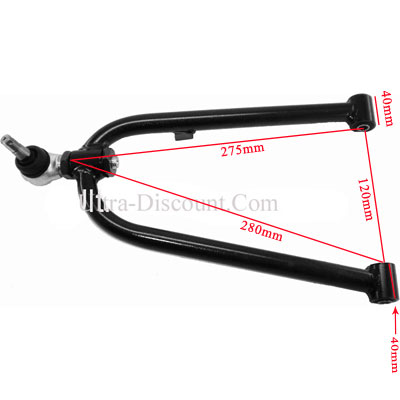 Brazo de suspensión superior izquierdo Quad 200cc STIIE (280mm) Bilder 1